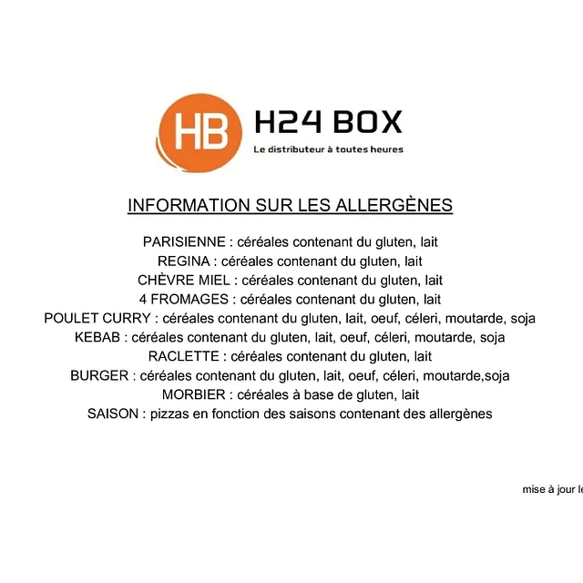 infos sur H24 BOX